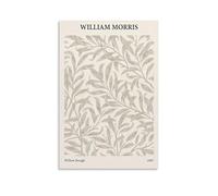 KSYWVCSO William Morris Willow Bough Posters Canvas Aesthetic Wall Art Modern Home Decor for Bedroom Living Room 24x36inch(60x90cm) Unframe-style