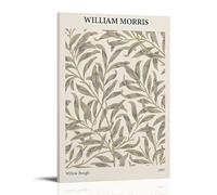 KSYWVCSO William Morris Willow Bough Posters Canvas Aesthetic Wall Art Modern Home Decor for Bedroom Living Room 08x12inch(20x30cm) Frame-style
