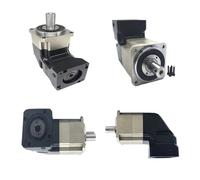 KSZHZYMGX 1pcs 90 Degree Helical Gear Right Angled Gearbox Ratio 3:1~100:1 For Nema23/Nema34 60/80/90/110/130mm Servo Motor Gearbox(Ratio 10 to 1)