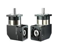 KSZHZYMGX 1pcs 90 Degree Right Angle Reducer Gear 10 ≤Arcmin Ratio 3:1~100:1 For Nema23/Nema34 60/80/90/110/130mm Servo Motor Gearbox(Ratio 10 to 1)