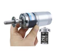 KSZHZYMGX 1PCS Torque Planetary Micro Dc 12V 24V 100Kg Reduction Small Motor With Encoder M8 Threaded Screw Rod(12V 1540RPM)