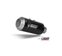 Mivv Mk3 Ktm 125 Duke 2024-2024 Not Homologated Slip On Muffler Silver Not Homologated