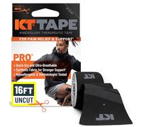 KT Athletic Tape Pro Synthetic Uncut Roll- 16 Feet Black