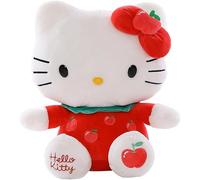 KT Cat Plush Toy, KT Cat Plush Doll Stuffed Doll Cute Anime Plush Pillow Soft Plushie Stuffed Animals Plush Hugging Pillow Cartoon Home Decoration Suitable for Kids Birthdays Halloween