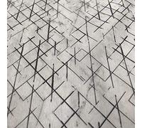 Kt KILOtela - Digital Printed Canvas Duck Fabric, Upholstering Furniture, Headboards, Accent Pillows, Handbags, Tote Bags, Aprons, Drapery, 100 cm Length x 280 cm Width, Marble, Grey - 1 Meter