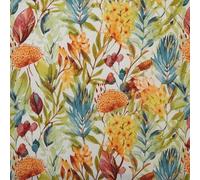 Kt KILOtela - Printed Canvas Cloth, Decoration, Upholstery, Cushions, Curtains, Bed Covers, Bags, Tablecloths, Crafts, 100cm Length x 280cm Width, Bellinda, Flowers, Multi-Colour - 1 Meter