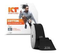 KT TAPE Original, Uncut, 125 Feet, Cotton, Black