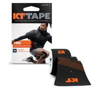 KT Tape Pro 20 - Kinesiology Tape - Synthetic Performance Kinesiology Tape waterproof pre cut - Strongest fiber strength waterproof - 4 to 7 Days of Support - Reflective Safety Print - Color Black