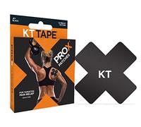 KT Tape Unisex Pro X Synthetic Kinesiology Tape, Black, XL UK