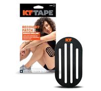 KT Tape Unisex Recovery Plus Cotton Edmea Patch - Black, N/A