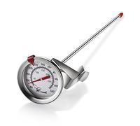 KT THERMO Candy/Deep Fry Thermometer with Instant Read, Dial, 12" Stainless Steel Stem Meat Cooking Thermometer, Best for Turkey, BBQ, Grill