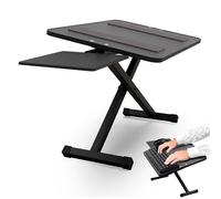 KT3 Computer Keyboard Stand for Desk - Height Adjustable Riser to Standing Height, Wrist-Friendly With Mouse Stand, Lift and Negative Tilt