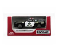 KT5386WP 1:38 2015 GT POLICE BLACK/WHITE Car Model Replica