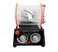 KT6808 Rotary Tumbler Jewelry Polisher Machine for Gold Silver Precious Metals 220/110 Polishing Equipment(110)