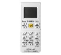 KT9018E Infrare Air Conditioners Remote Control with Timer Ergonomic Design for Multiple Brand Air Conditioners Remote Control