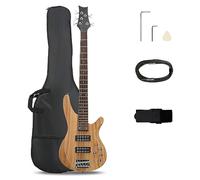 Ktaxon 5 String Electric Bass Guitar | Full Size 5 String Bass Guitar Kit