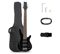 Ktaxon Electric Bass Guitar 6 String Bass Guitar Kit for Beginners