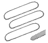 KtbeYTi 3 Piece Mini Chainsaw 16 Inch 59TG Chain Replacement Saw Chain Small Chain Saw Chain for Cutters of Branches in The Garden