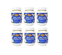 KTC 100% Pure Coconut Multipurpose Oil 500ml Jar - for Hair, Cooking, Moisturiser Use & Indian Curries - 6 Pack