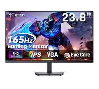 KTC 23.8 Inch FHD 1080P 144Hz Gaming Monitor, IPS Panel, Black H24V27S | Overclocked to 165Hz, 111% sRGB, Adaptive Sync, HDR, 1500：1 Contrast, Softeware Low Blue Light, HDMI 2.0×1, DP 1.2×1, VGA×1