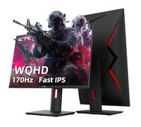 KTC 27" 2K 165Hz Gaming Monitor - 1ms GTG Fast IPS Computer Monitor with FreeSync and G-Sync, HDR, HDMI/DP/USB Ports, Tilt, Swivel & Swivel, 131% sRGB Color Gamut and