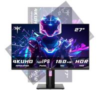 KTC 27 Inch 4K Gaming Monitor, UHD 160Hz/144Hz 1ms Fast IPS Monitor, Freesync/G-Sync, HDR400, 132% sRGB, HDMI DisplayPort, VESA, Tilt/Height/Pivot Adjustable, H27P22S