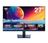 KTC 27 Inch Monitor 1440P, QHD 2K@100Hz IPS PC Monitor, Ultra Thin Bazels, Anti-Blue Light, HDR10, 116% sRGB, 95% DCI-P3, 300 Nits, 5ms MPRT, VESA 100x100, Adaptive Sync for Working and Gaming
