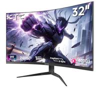 KTC 32 Inch 240Hz Curved Gaming Monitor, 1000R VA, QHD (2560x1440p), 4000:1 Contrast, Support FreeSync GSync, HDMI2.0 (144hz)/DP1.4(240hz)/Earphone, Tilt, Xbox PS5 Switch, 2K Computer Monitor for