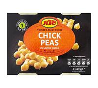 KTC Chick Peas in Salted Water 4 x 400g