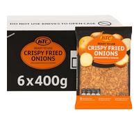 KTC Crispy Fried Onions 6 x 400g - Original Branded Case Box of 6 Packs