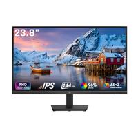 KTC Gaming Monitor, FHD@144Hz 120Hz Monitor with IPS Panel, Hardware Anti-Blue Light, 95% DCI-P3, 99% sRGB, ΔE＜2, 300 cd/㎡, 5ms MPRT, 1500:1, Flicker Free and Adaptive Sync for Working and Gaming