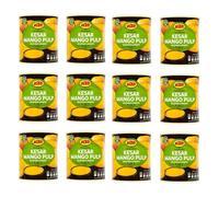 KTC Kesar Mango Pulp Tin 850g (Pack of 12)