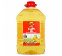 KTC Pure Corn Oil 5L, Multipurpose Cooking Oil for Frying, Baking & Salads, High in Polyunsaturates & Vitamin E, Large Family Size Bottle
