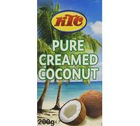 KTC Pure Creamed Coconut - 200g - (Pack of 3)