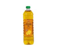 KTC Pure Mustard Oil 1Ltr Traditional and Perfect Blend Oil Product of India Pack of 1