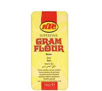 KTC Superfine Gluten Free Chickpea Gram Flour - 12x1kg