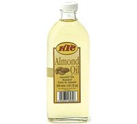 KTC Sweet Almond Refined Oil 300ml Jar - Edible, Hair, Skin Moisturiser & Conditioner