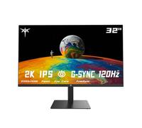 KTC 32" 2K Monitor IPS Computer Monitor 1440P Frameless QHD PC Monitor 100Hz for Office Games Eye Care G-Syn Black 32"