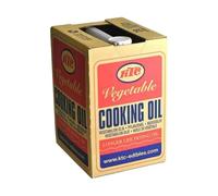 KTC Vegetable Oil - Neutral-Tasting Soybean Cooking Oil for Baking & Salads, Zero Trans Fats, High Smoke Point, Cholesterol-Free veg oil for Homes, Restaurants & Catering Use | 20L (676 fl oz)