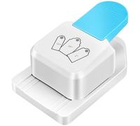 KTCINA 3 In 1 Paper Craft Tag Punch, Corner Rounder Punch Cutter 1.5in 2in 2.5in Paper Corner Cutter Rounder Gift Tag Punch Cutter Hole Punch for Crafting Scrapbooking Paper Cards DIY Arts Crafts