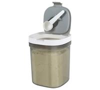 KTCINA Airtight Coffee Canister with Lid & Magnetic Spoon Stackable Formula Dispenser Kitchen Food Storage Jar Ground Coffee Container for Powder Formula, Beans, Tea, Sugar, Flour, Cereal(1300ml)