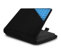 KTCINA Folding Travel Gel Seat Cushions, 40x26cm Gel Seat Cushion for Long Sitting Portable Cooling Gels Seats Cushion for Airplane Seats, Camping, Hiking, Bleachers, Flights, Commute