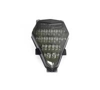 KTEBNWOSD For Ya&maha YZF R6 RJ11 2006 2007 Chrome Tail Light Brake Turn Signals Integrated LED Light Motorcycle Tail Light
