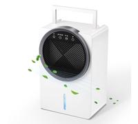 Kternay Dehumidifiers for Home, 4L Quiet Dehumidifier with Laundry Drying| Continuous Drainage| Child Lock| Tilt Protection - Whole House Moisture Control for Bedroom & Bathroom, Garage