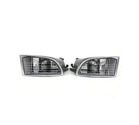 KTFRESQ Compatible With Toyota For Land For Cruiser For Prado J120 2002 2003 2004 2005 2006 2007 2008 2009 2pcs Car Front Bumper Fog Light Lamps