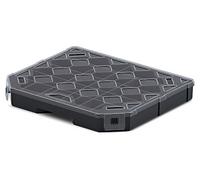 KTG30254 container: collective with partitions black 284x243x40mm KISTENBERG
