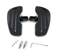 KTGCOZS Motorcycle Front Footpegs, Rubber, Black, for Kawasaki Vulcan S 650 2015-2023