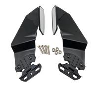 KTGCOZS Motorcycle Mirror, Wing Style, Aerodynamic, Left, for Kawasaki Ninja 250 300 400 ZX6R ZX636 ZX7R ZX9R ZX10R (Glossy Black)