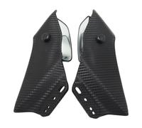 KTGCOZS Motorcycle Wing Rearview Mirrors, Black, for H-onda CBR650R (2019-2022) & Y-amaha YZF Models (R1, R3, R6, T-MAX 530), ABS Plastic, Rear Position