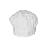 KTGUK 1 Pcs Chef Hat,Unisex Chefs Hat Made of Poly Cotton Gastro Hats,Adjustable Elastic Band Cooking Hood,for Food Restaurants,Home Kitchen,School,Classes,Catering Equipment or Birthday Party White